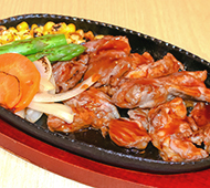 生ラム鉄板焼き