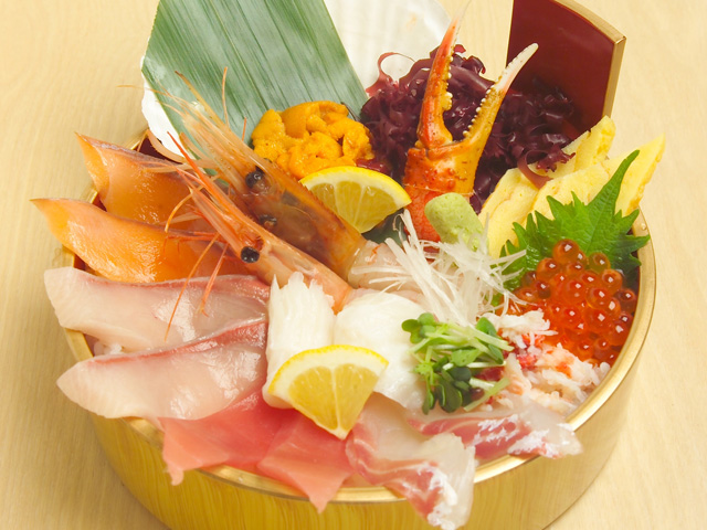 北の贅沢丼